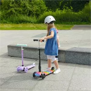 BOLDCUBE - Rainbow Waves - 3 Wheel Scooter